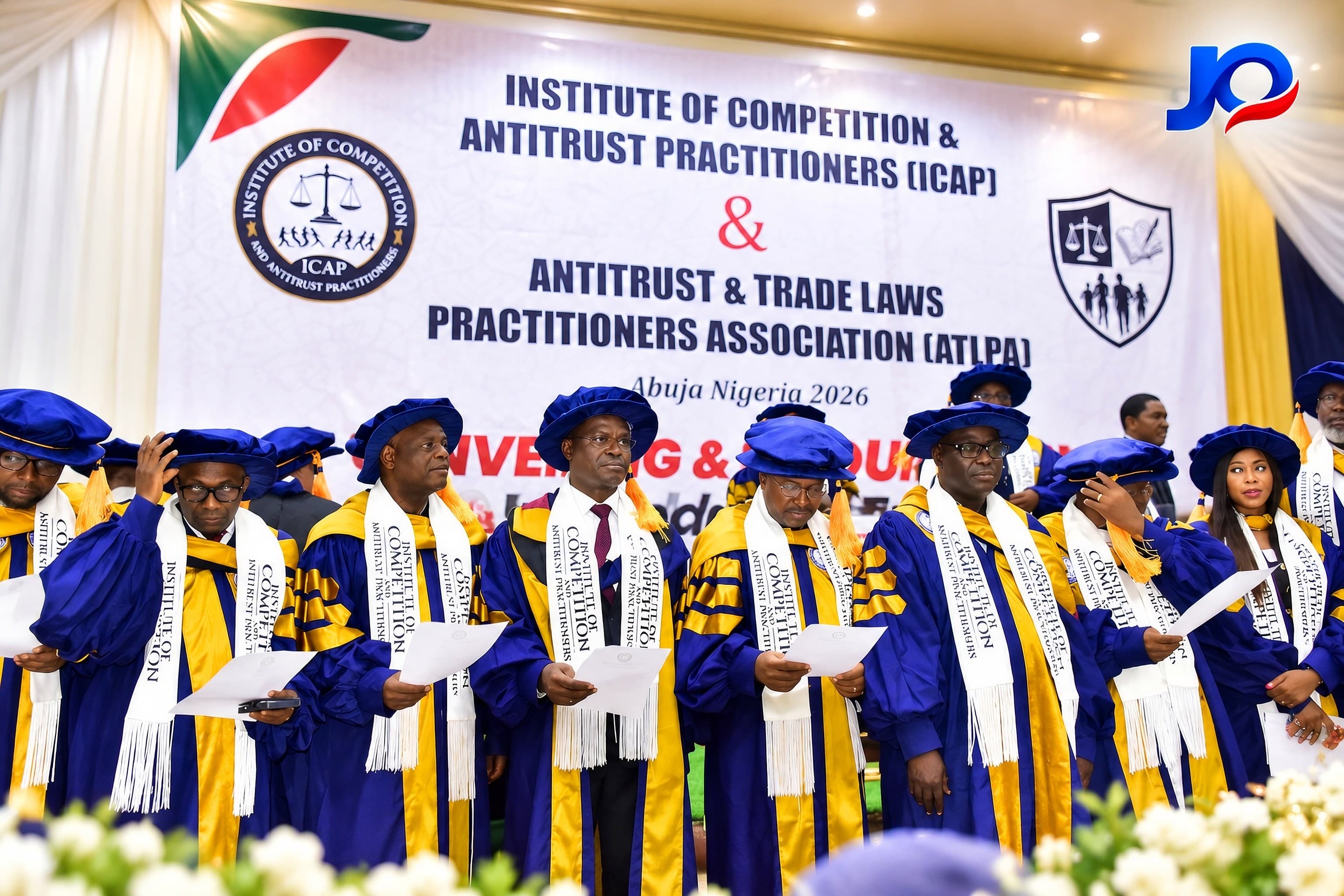 John Upan Odey at the ICAP Foundation Fellow unveiling and induction ceremony in Abuja.